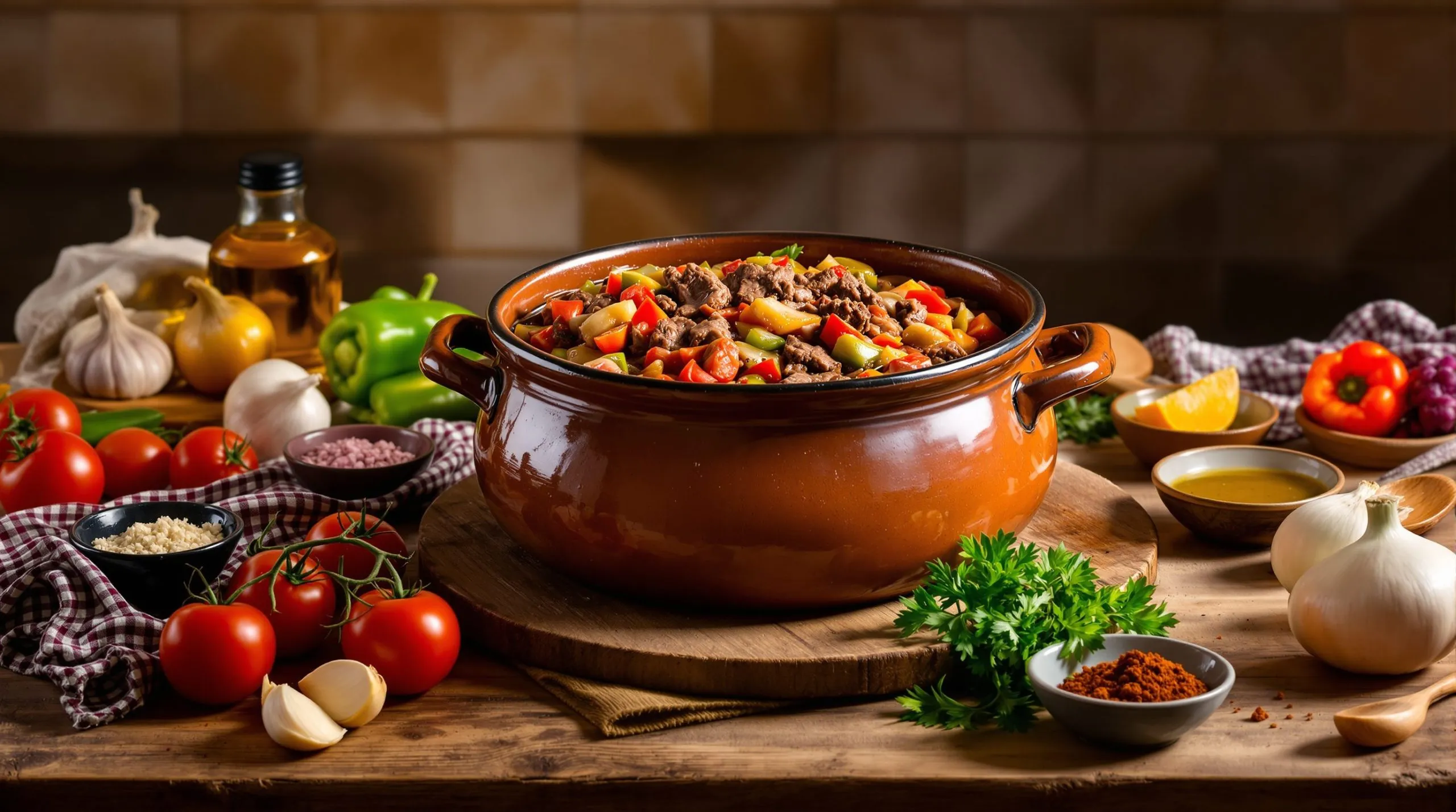 carne y tomate