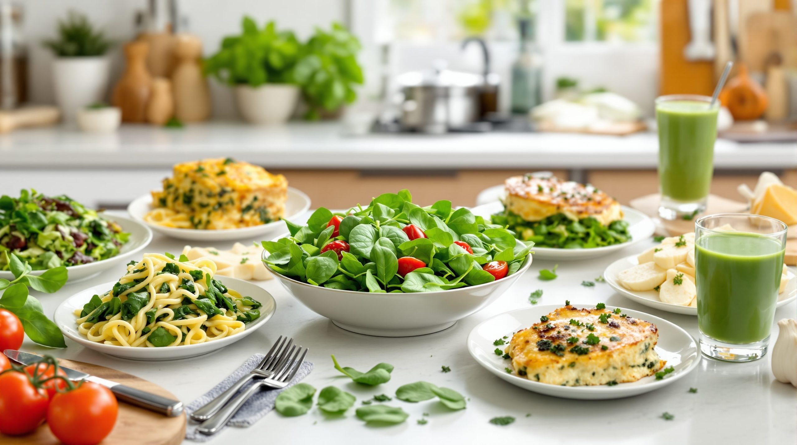 recetas con espinacas