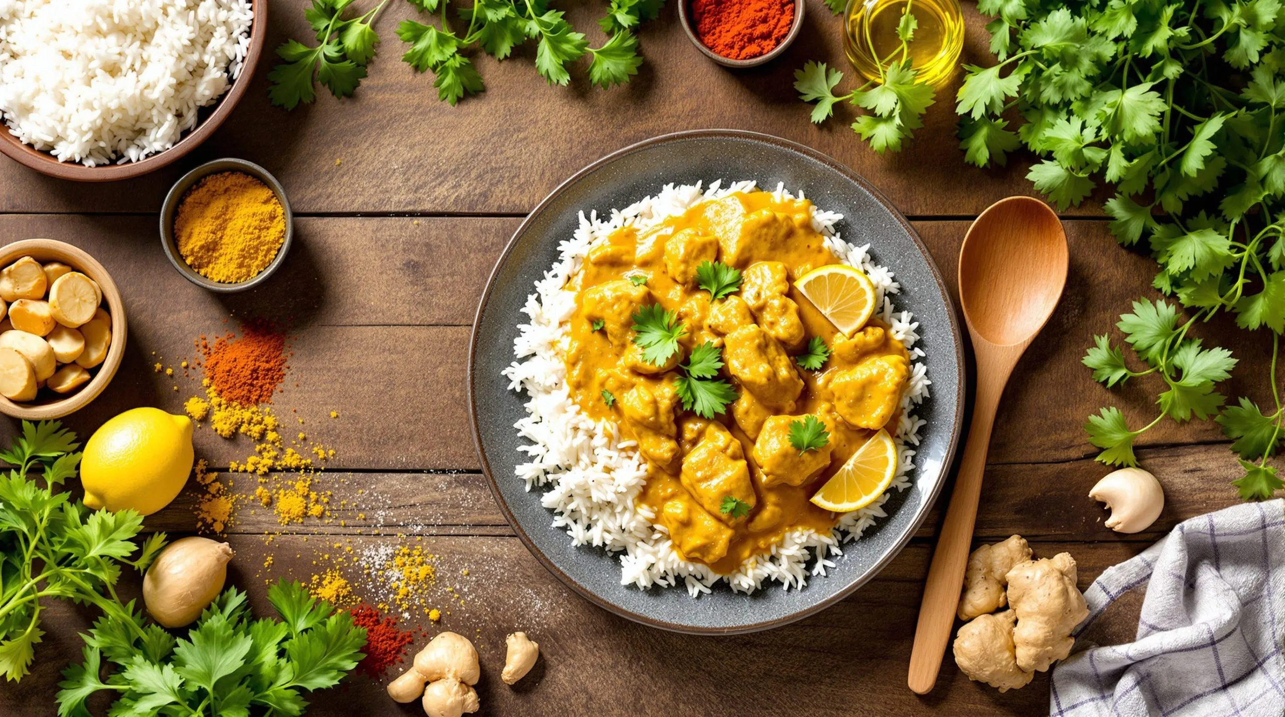 pollo al curry