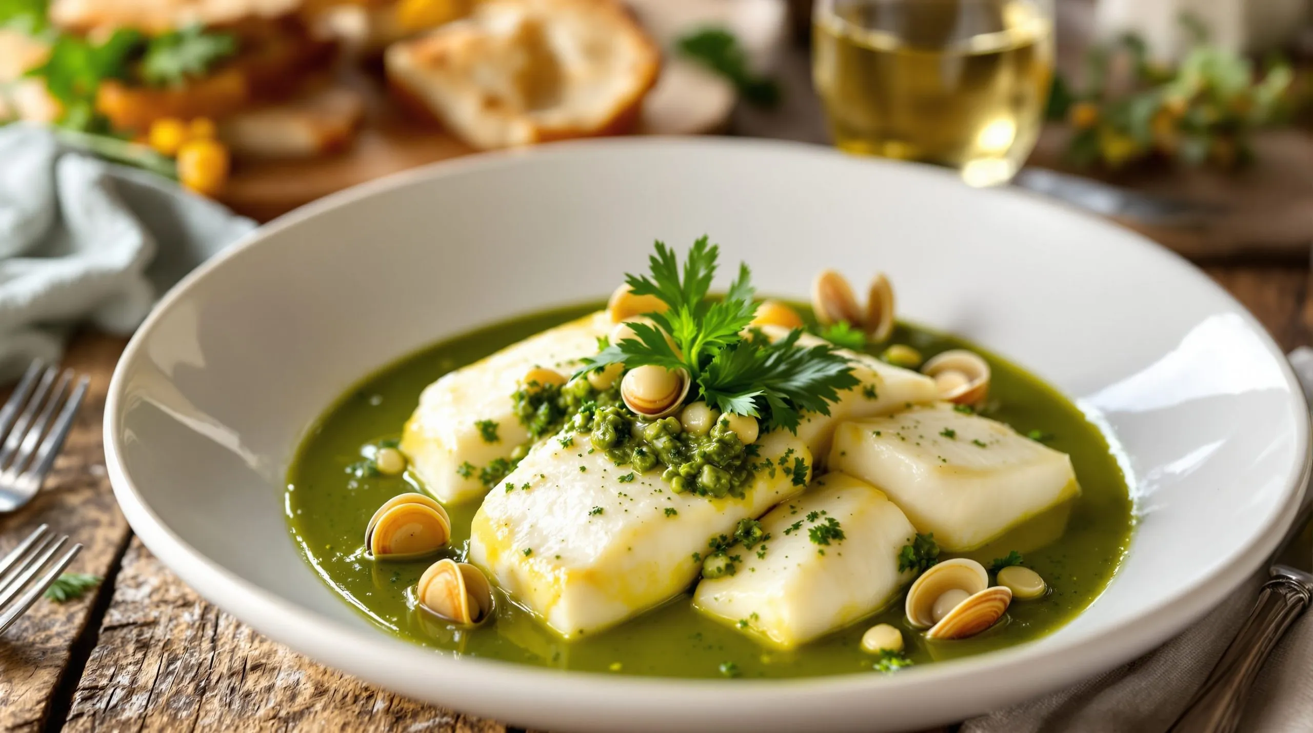 merluza en salsa verde