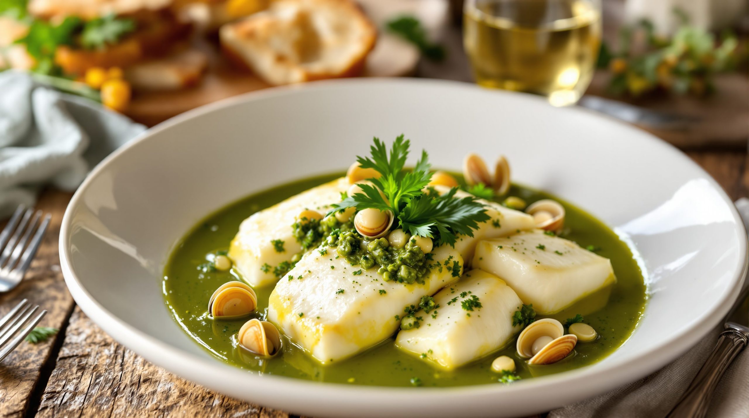 merluza en salsa verde