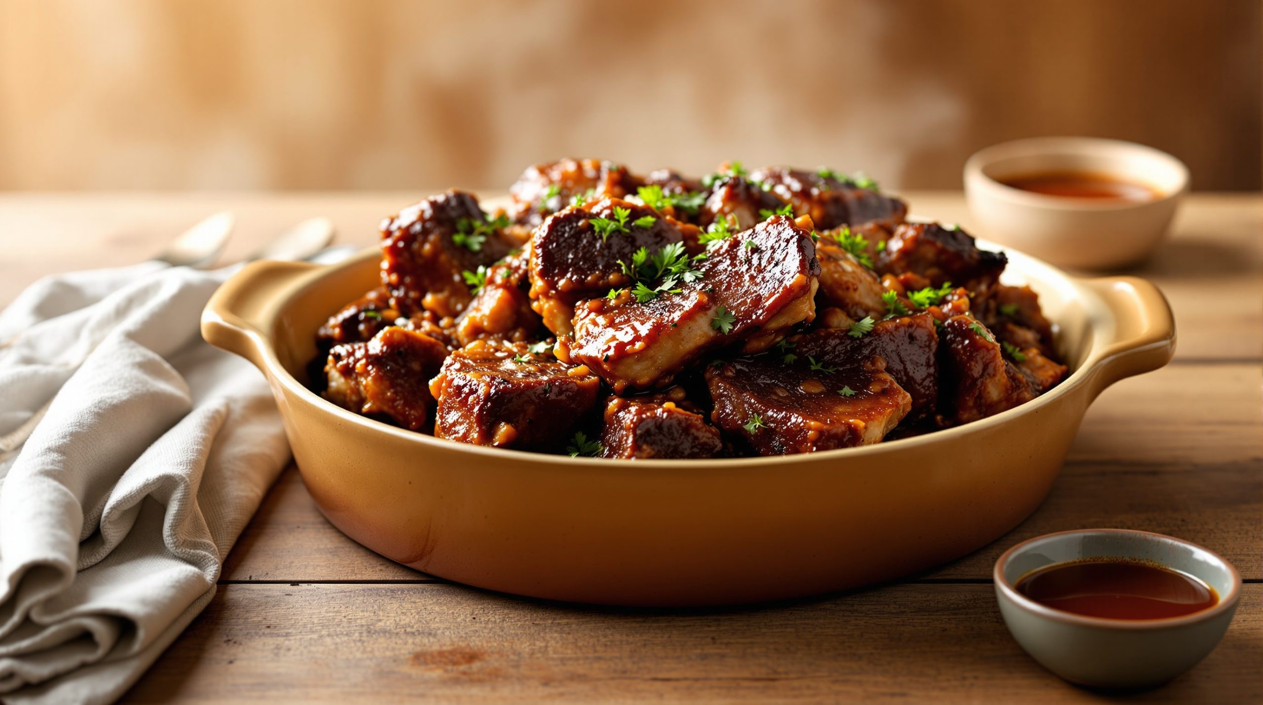 costillas de cerdo guisadas