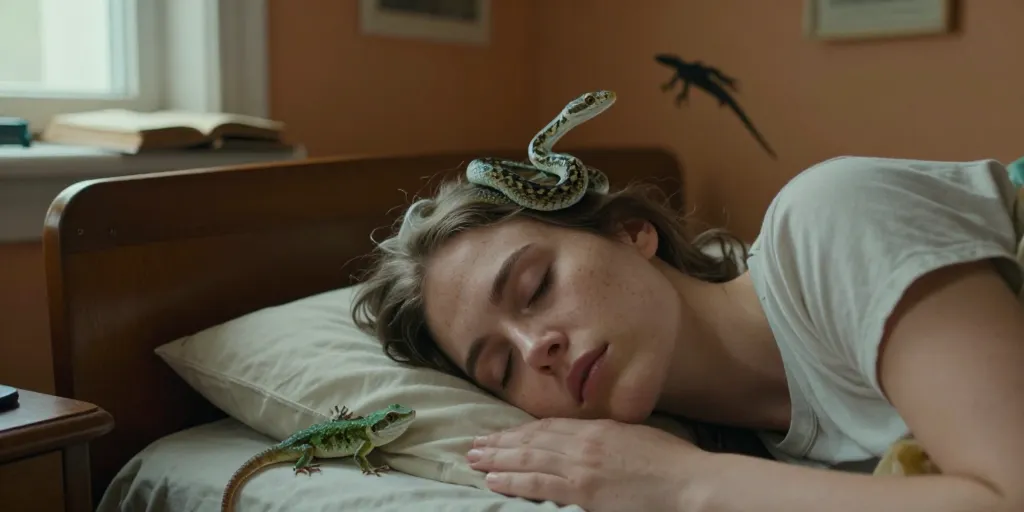 soñar con reptiles