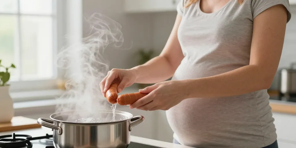 una embarazada puede comer salchichas frankfurt
